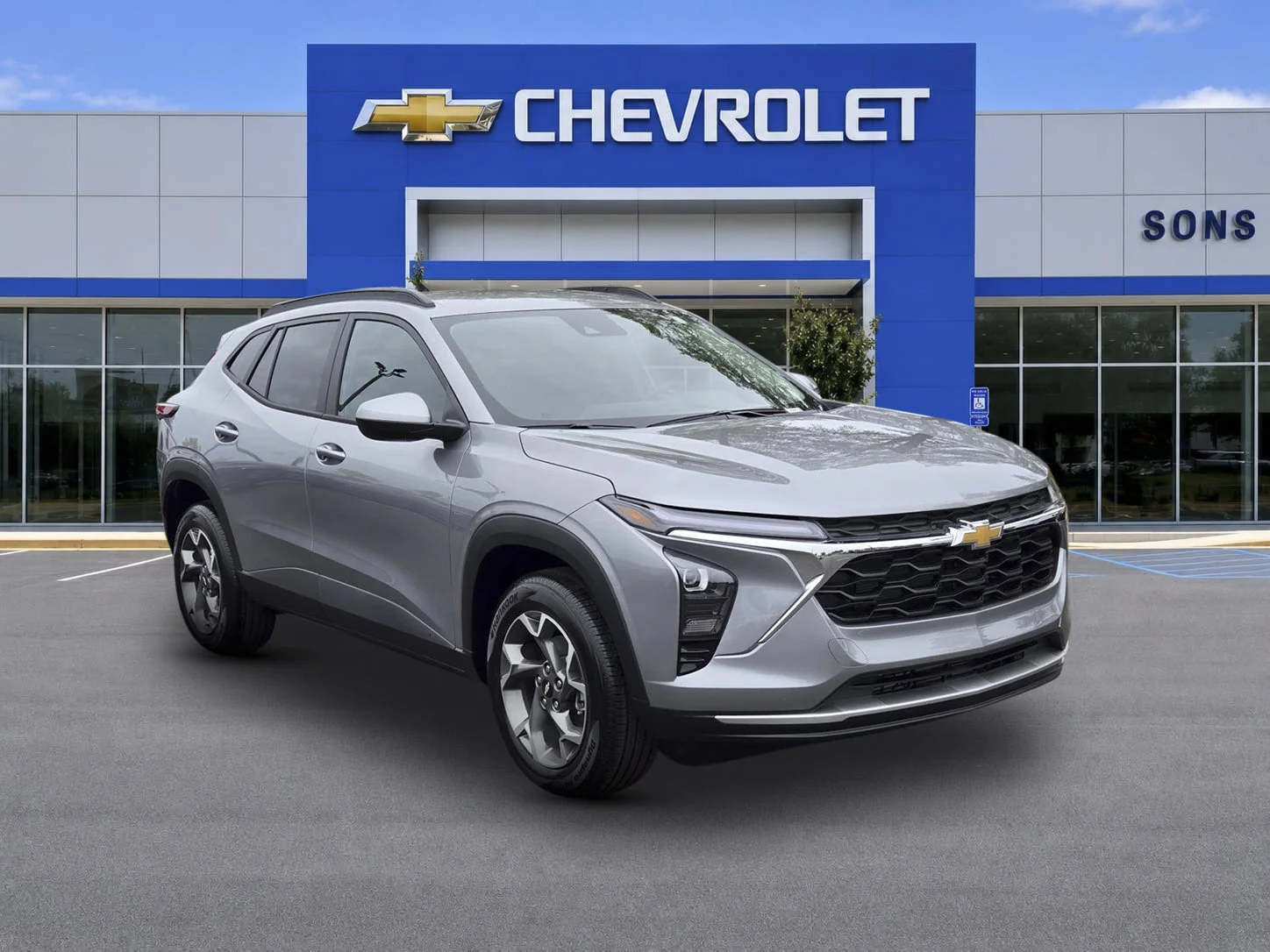 New 2026 Sterling Gray Metallic Chevrolet LT image 3
