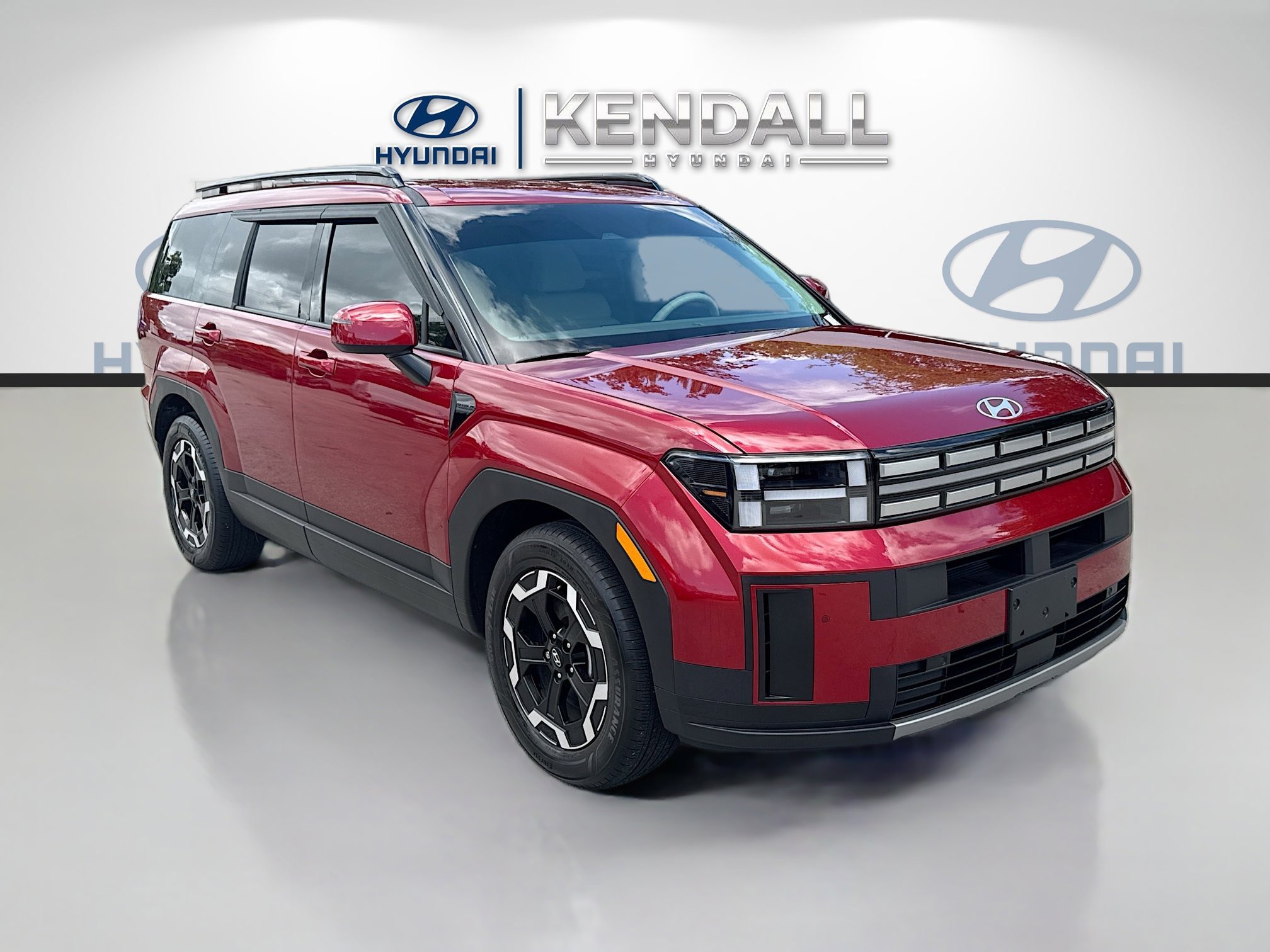 Used 2024 Ultimate Red Hyundai SEL image 1