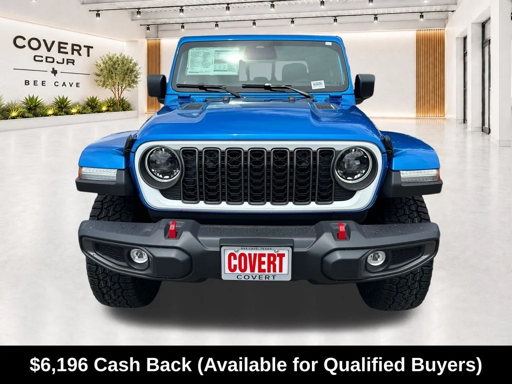 New 2026 Hydro Blue Pearlcoat Jeep Rubicon image 3