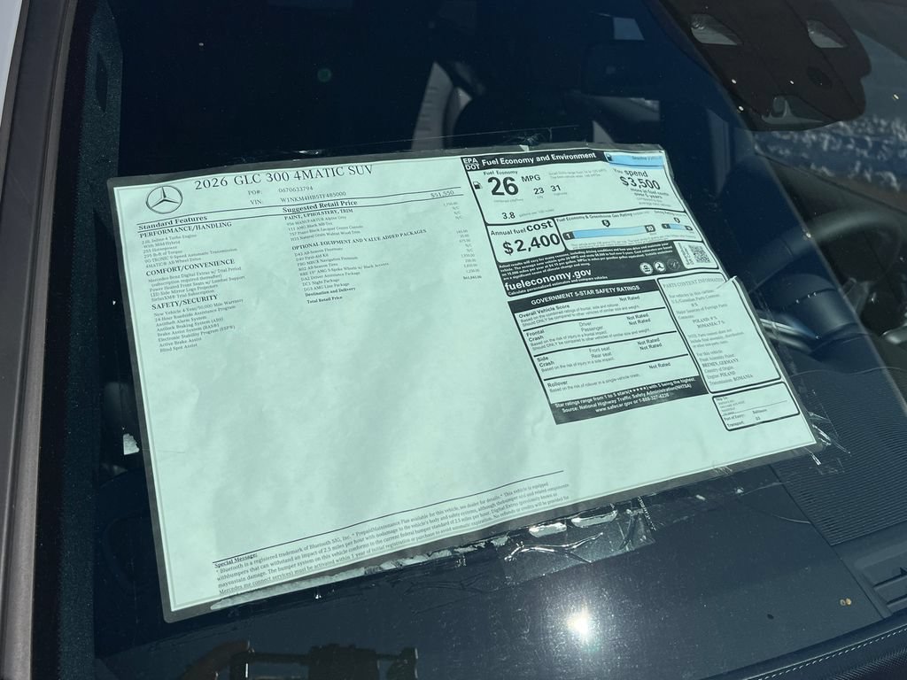 New 2026 MANUFAKTUR Alpine Grey Mercedes-Benz GLC300 image 66