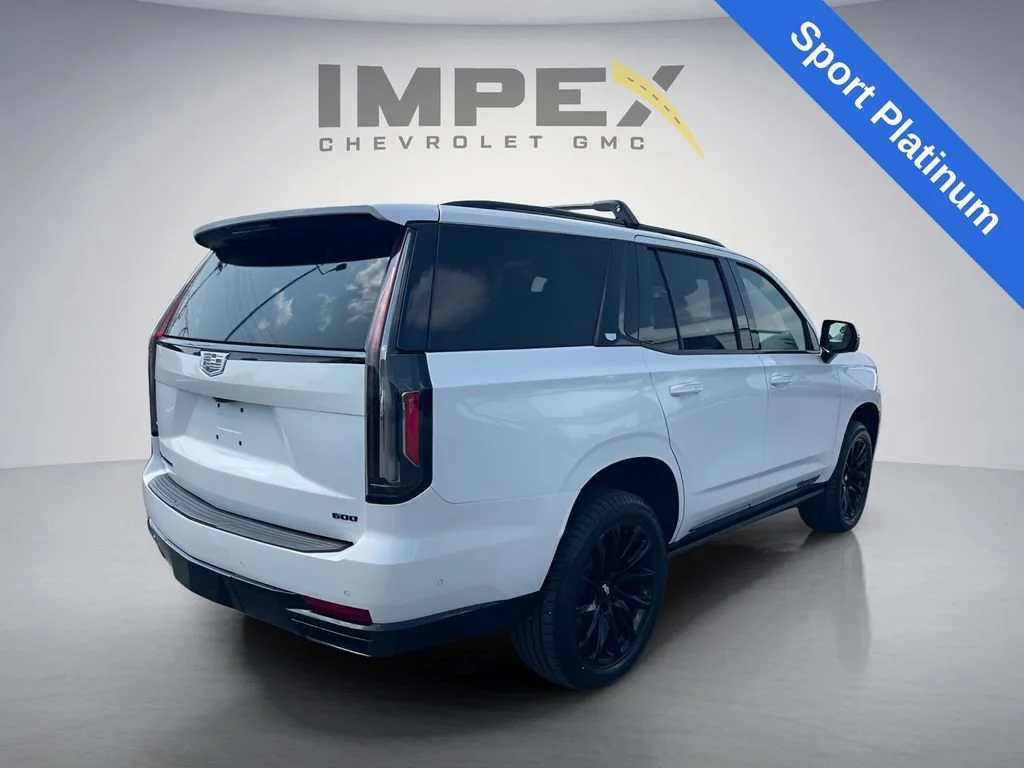 Used 2023 Crystal White Tricoat Cadillac Sport Platinum image 5