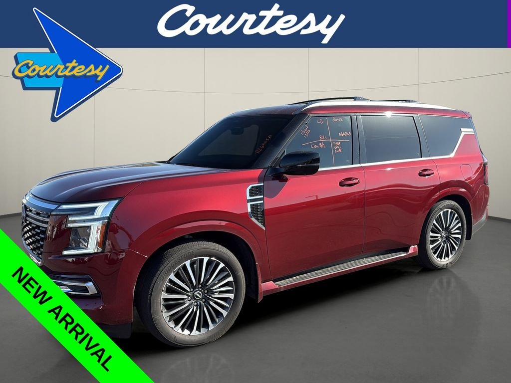 Used 2025 Red Nissan Platinum Reserve image 1