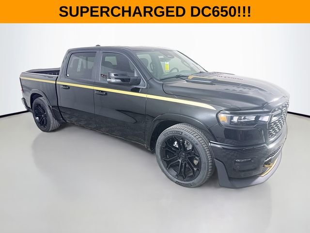 New 2026 Diamond Black Crystal Pearl-Coat Exterior Paint RAM Supercharged DC650 image 1