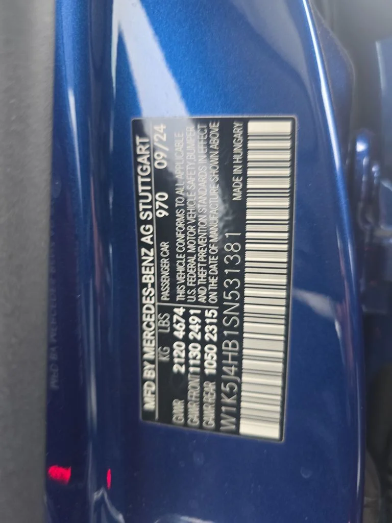 Used 2025 Blue Mercedes-Benz CLA 250 image 30