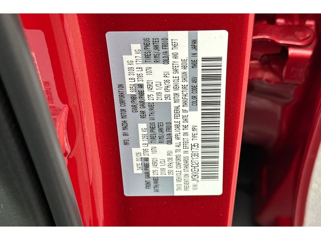 New 2026 Soul Red Crystal Metallic Mazda 3.3 Turbo Premium Plus AWD image 24