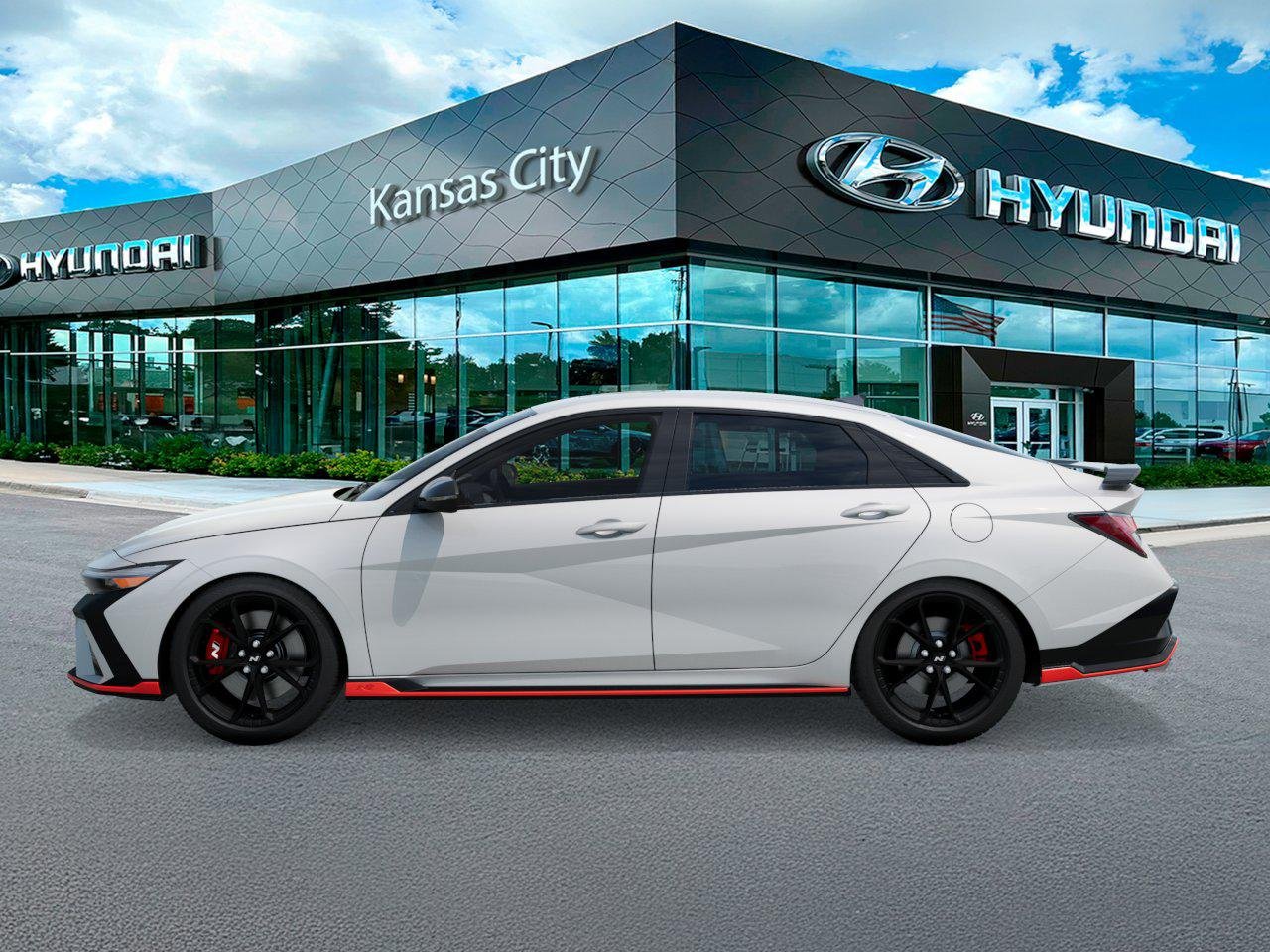 New 2026 Atlas White Hyundai Sedan image 3