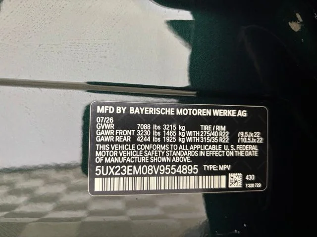 New 2027 Oxford Green II Metallic BMW xDrive40i image 21