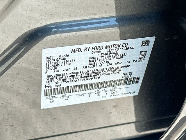 New 2026 Carbonized Gray Metallic Ford XLT image 62
