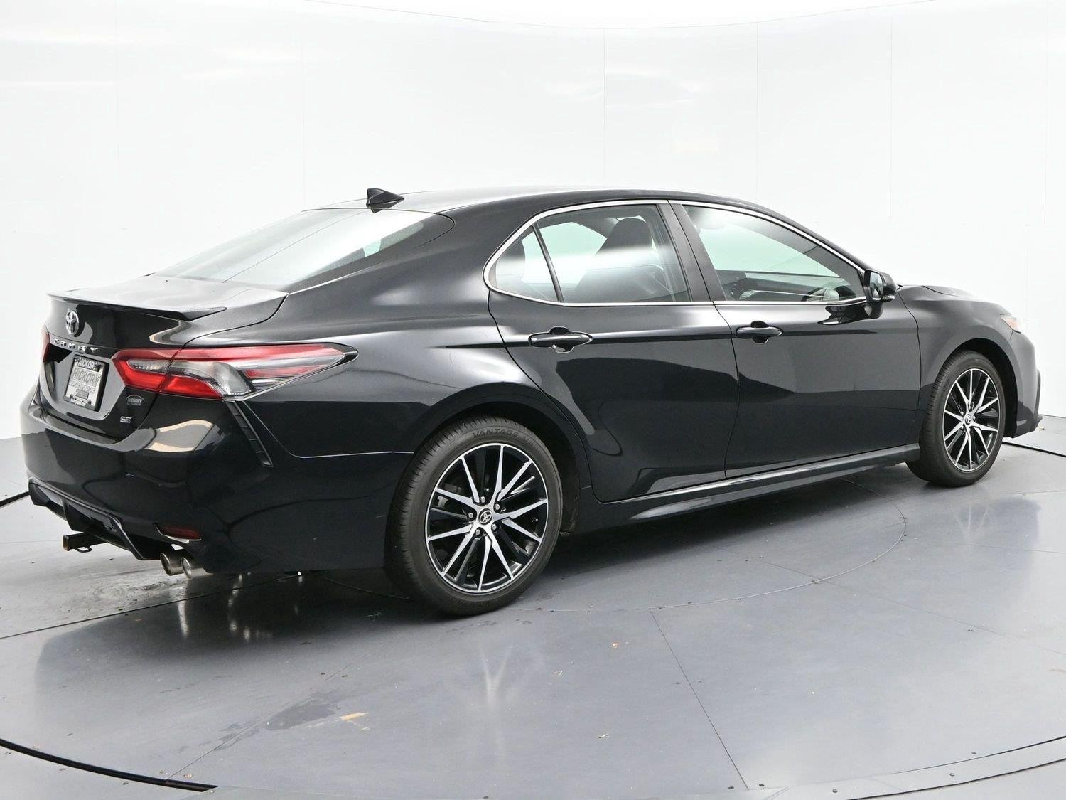 Used 2023 Midnight Black Metallic Toyota SE image 7