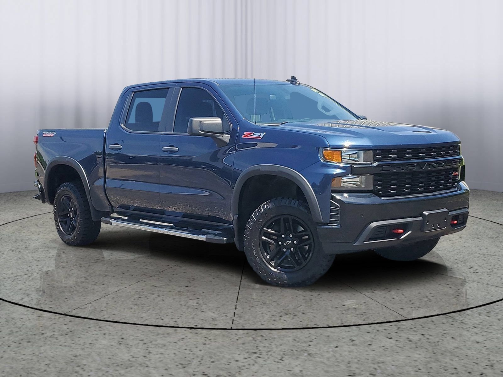 Used 2021 Blue Chevrolet Custom Trail Boss image 1