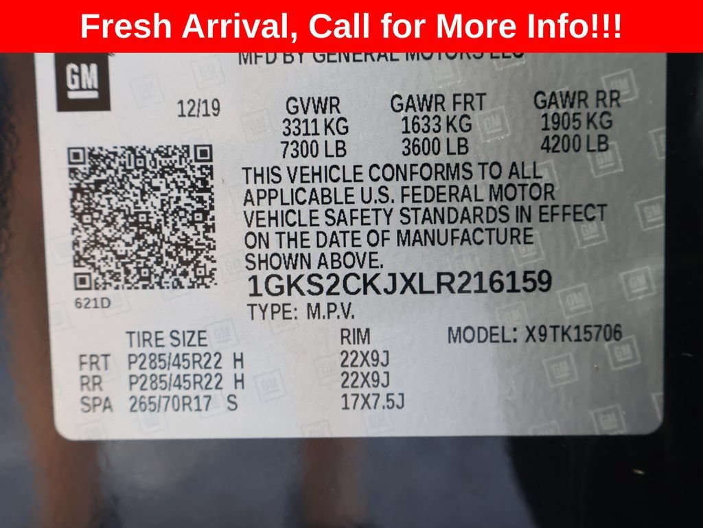 Used 2020 CARBON BLACK METALLIC GMC Denali image 41