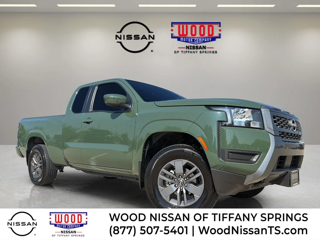 Certified Used 2025 Tactical Green Nissan SV image 1