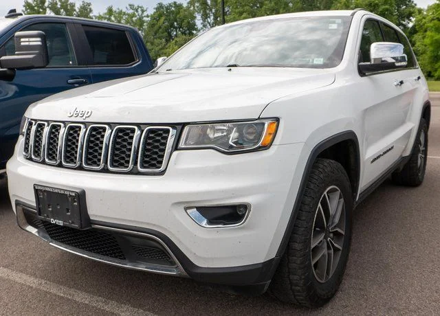 Used 2021 White Jeep Limited image 1