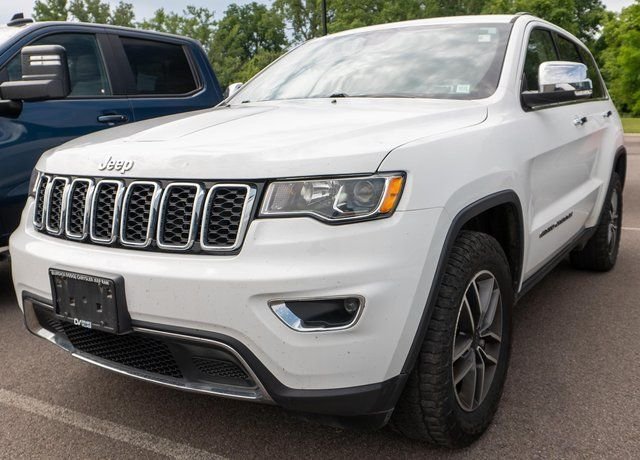 Used 2021 White Jeep Limited image 1