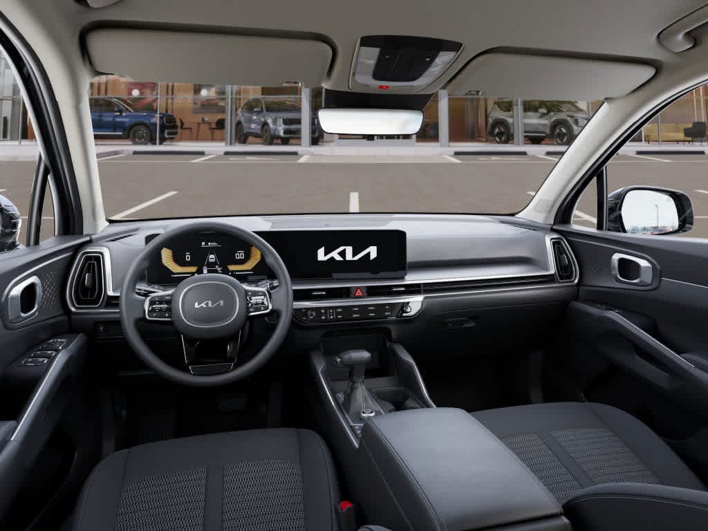 New 2025 Ebony Black Kia LX image 14