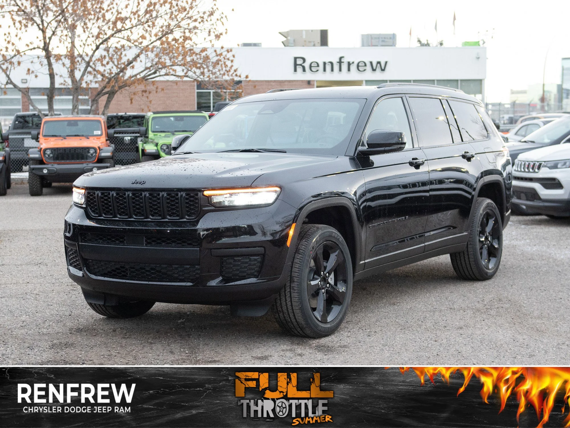 New 2025 Black Jeep Altitude* 4x4, Sunroof, Remote Start, Heated Seats image 1
