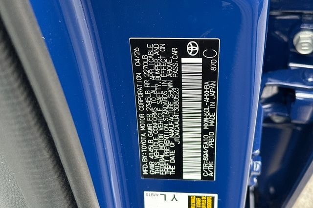 New 2026 Reservoir Blue Toyota Limited image 34