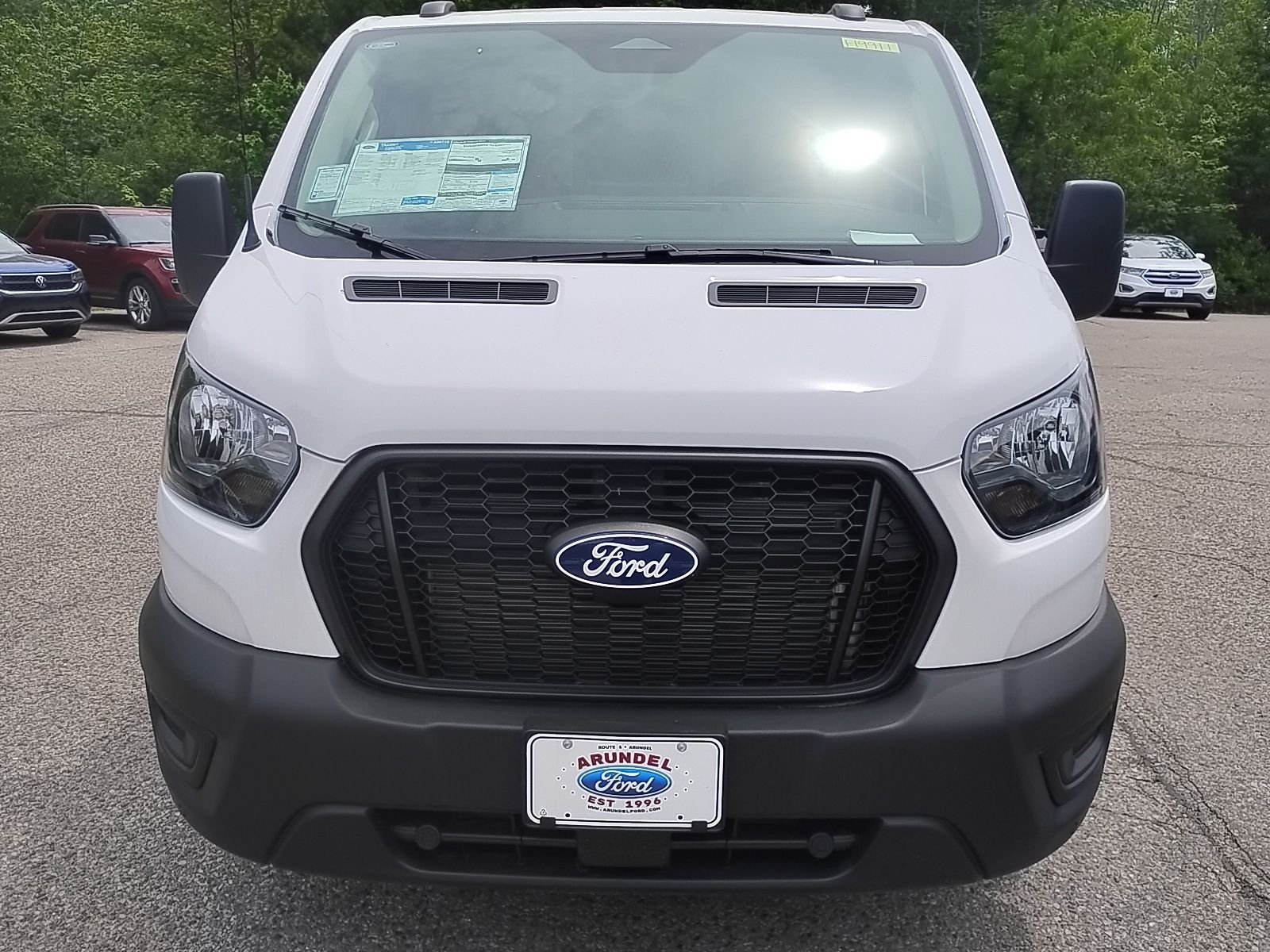 New 2026 Oxford White Ford Cargo Van image 2