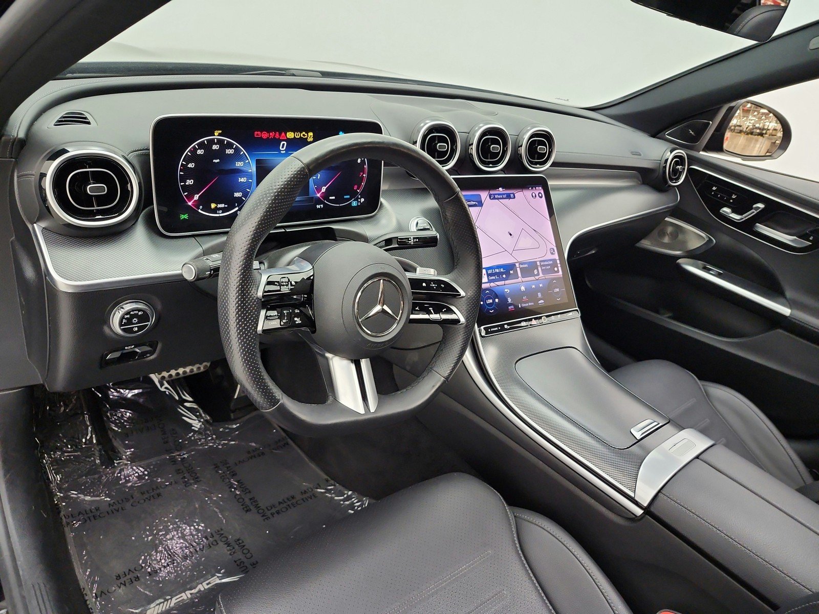 Used 2024 Black Mercedes-Benz C 300 4MATIC® Sedan image 9