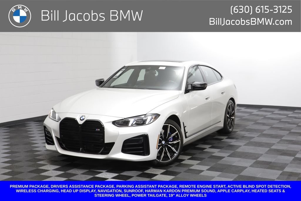 Certified Used 2025 Mineral White Metallic BMW M440i xDrive Gran Coupe image 1