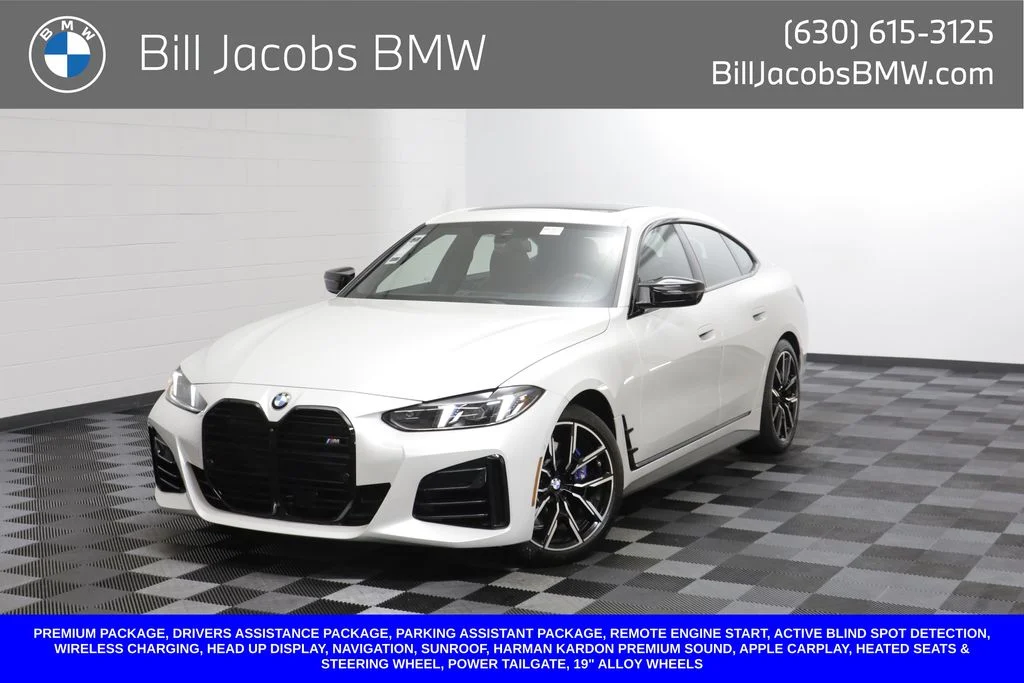 Certified Used 2025 White BMW M440i xDrive Gran Coupe image 1