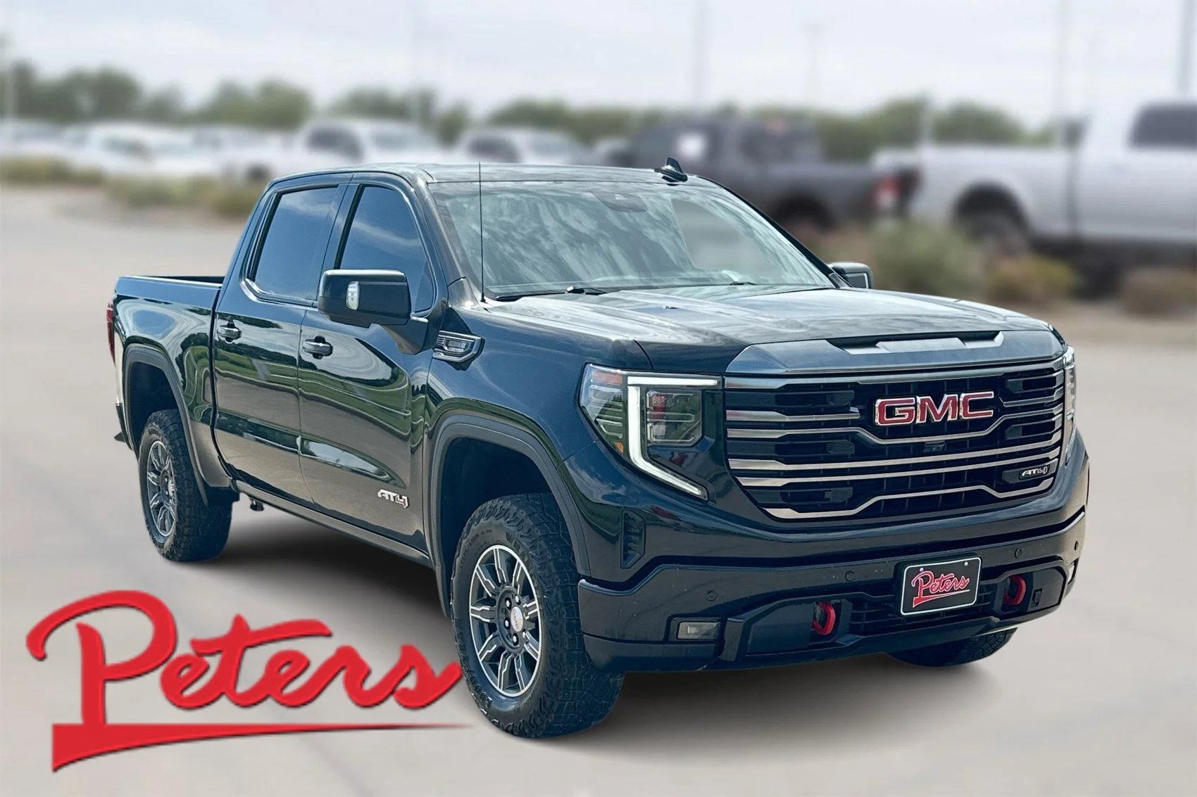 Used 2024 Onyx Black GMC AT4 image 1