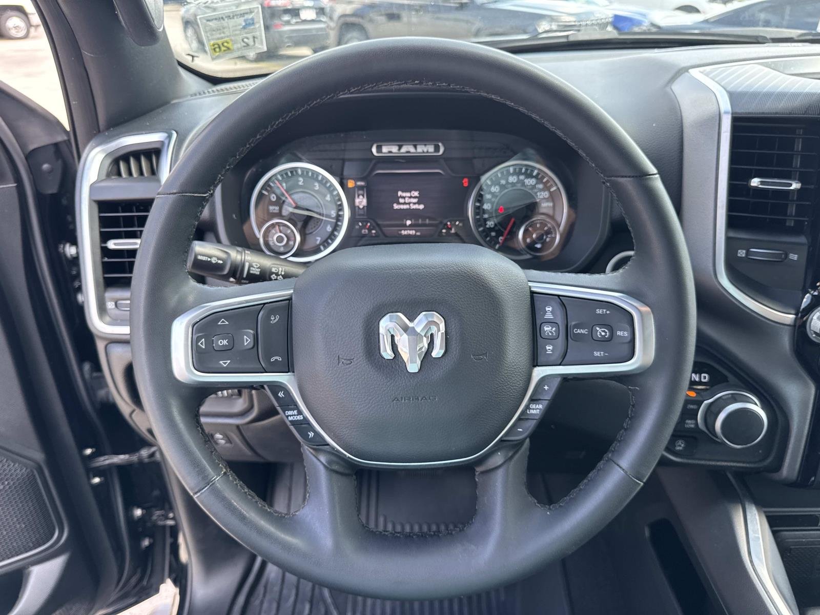 Used 2025 Diamond Black Crystal Pearlcoat Ram Big Horn image 21