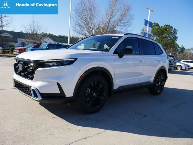 New 2026 Platinum White Pearl Honda AWD Sport Touring Hybrid image 6
