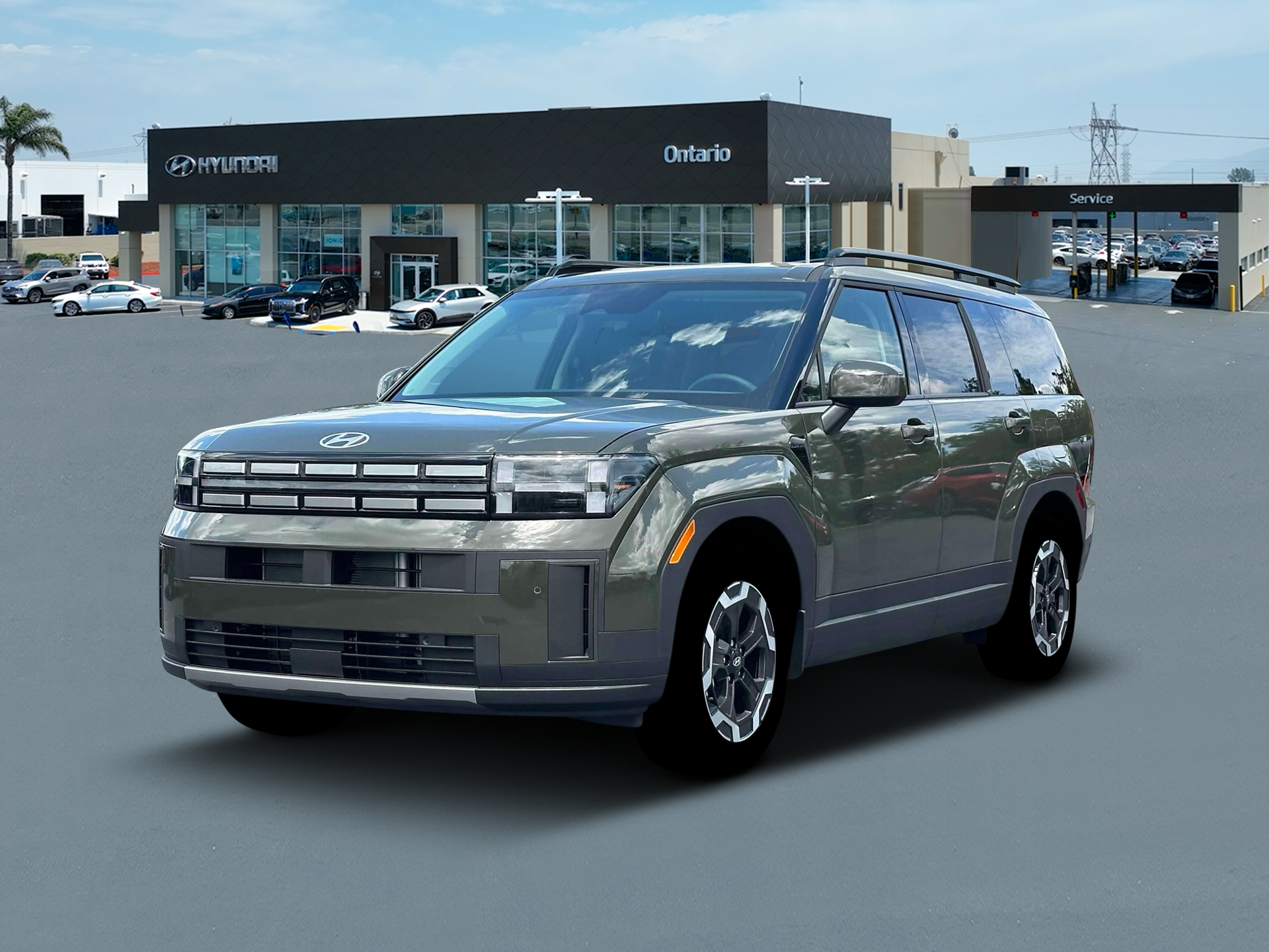 New 2026 Green Hyundai SEL image 1