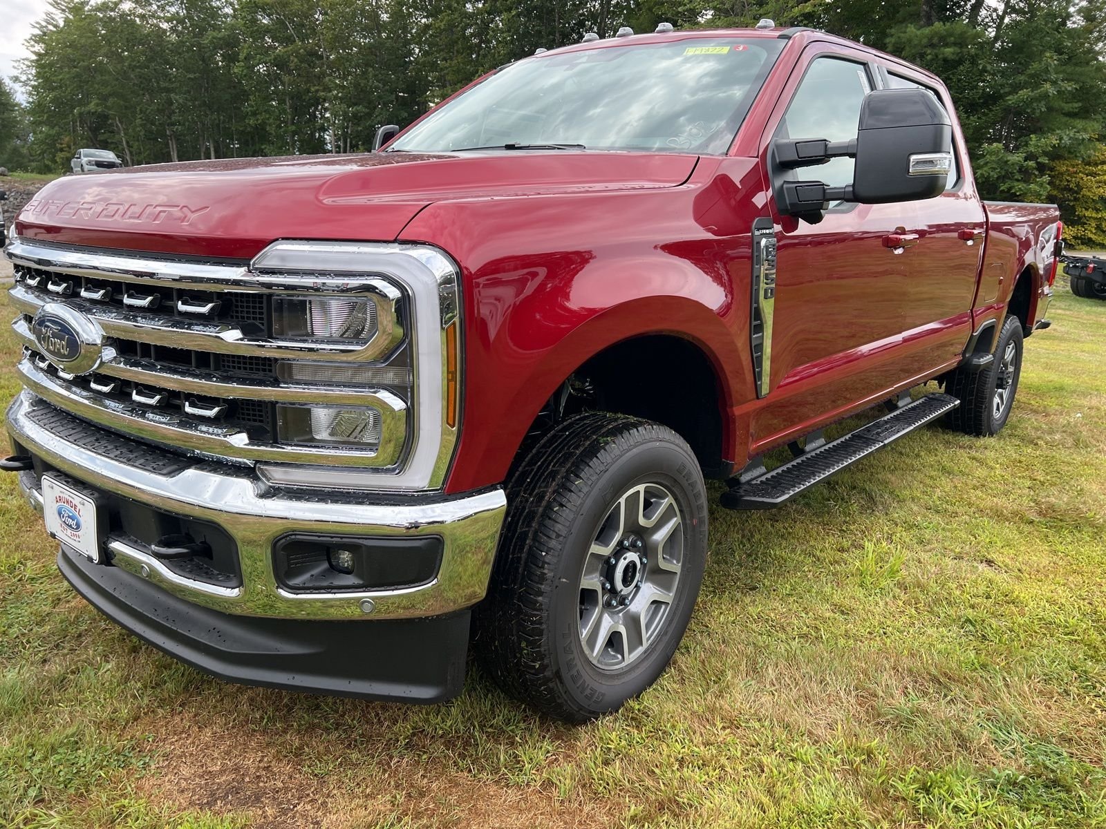 New 2026 Ruby Red Metallic Tinted Clearcoat Ford F-350® Lariat® image 3