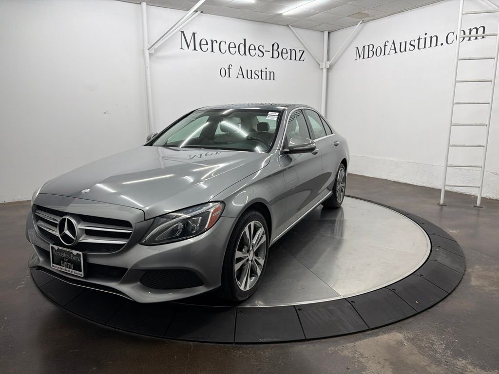 Certified Used 2015 Gray Mercedes-Benz C 300 image 3