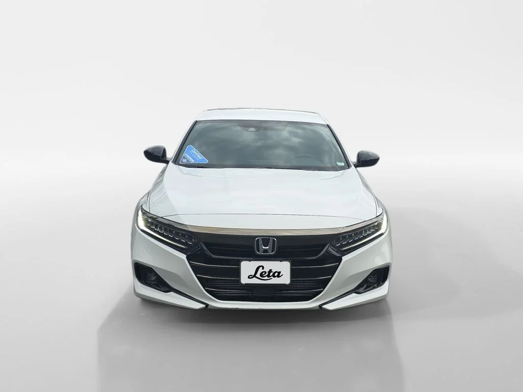Certified Used 2022 Platinum White Pearl Honda 1.5T SPORT image 8