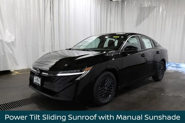 New 2026 Super Black Nissan SV image 8