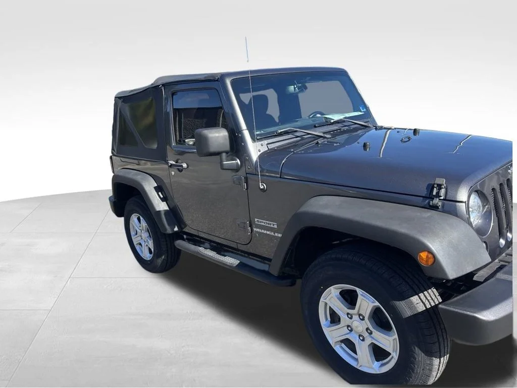 Used 2017 Gray Jeep Sport image 34