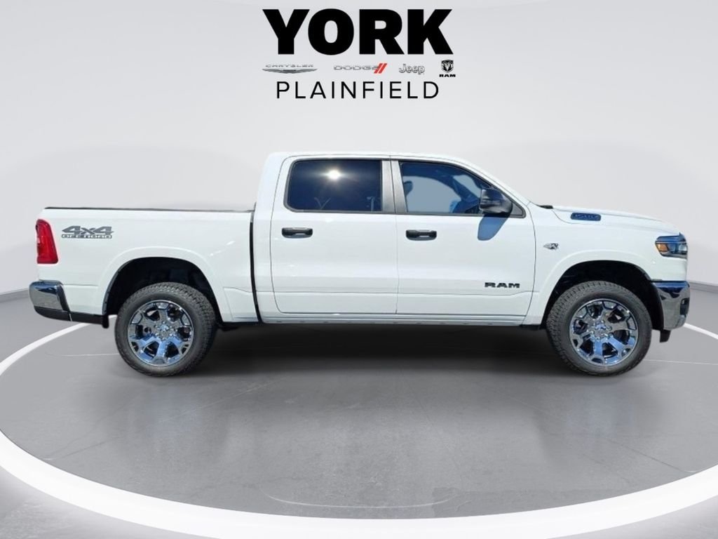 New 2026 Bright White Clear-Coat Exterior Paint RAM Big Horn/Lone Star image 7