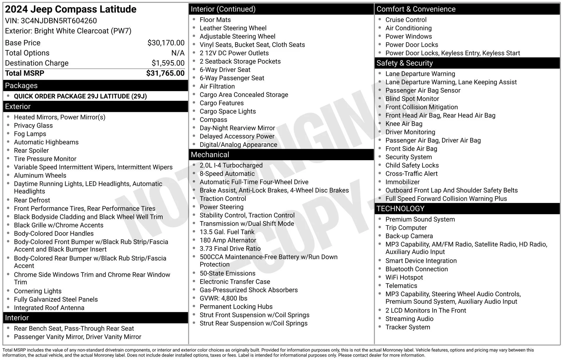 Used 2024  Jeep Latitude image 4