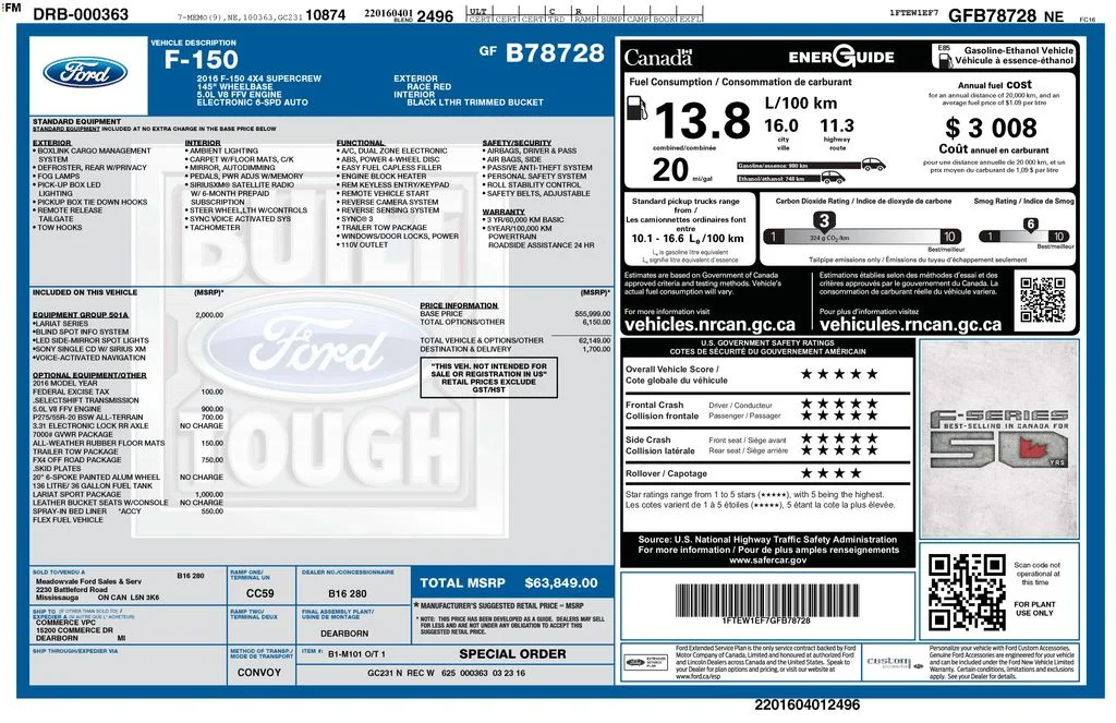 Used 2016  Ford  image 3