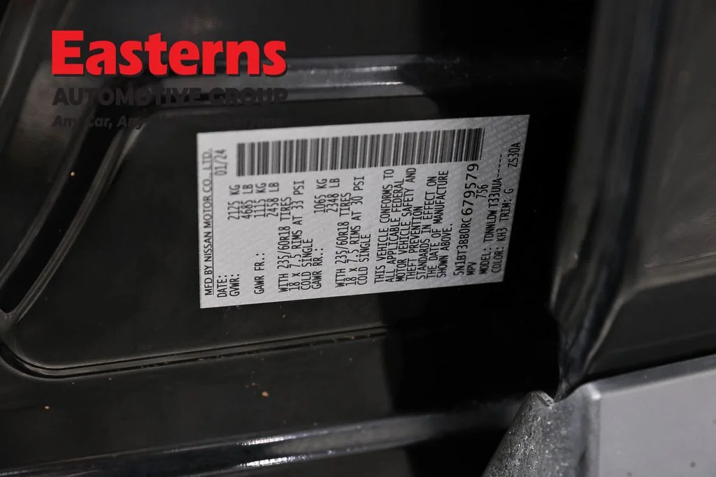 Used 2024 Black Nissan SV image 33