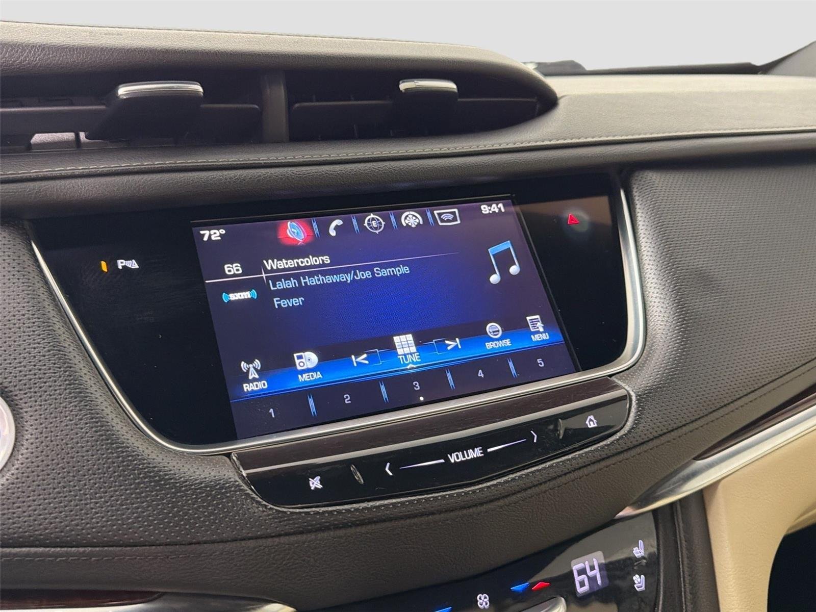 Used 2017 Stellar Black Metallic Cadillac Premium Luxury FWD image 14