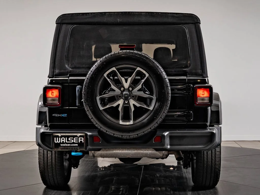 Used 2024 Black Clearcoat Jeep Sport S 4xe image 7