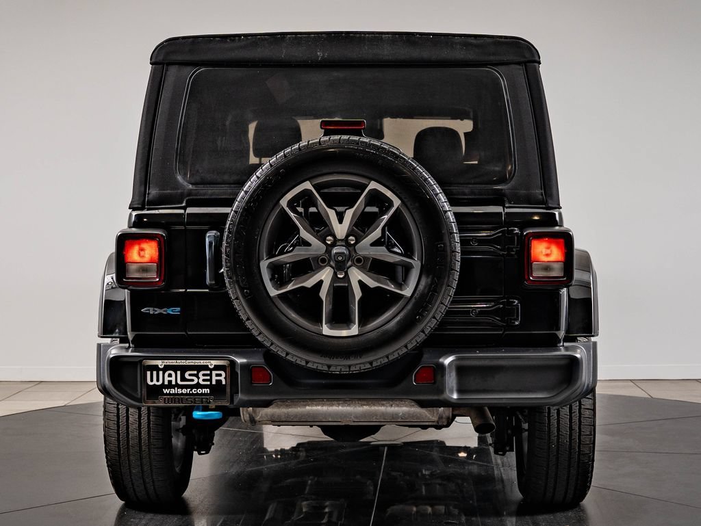 Used 2024 Black Clearcoat Jeep Sport S 4xe image 7