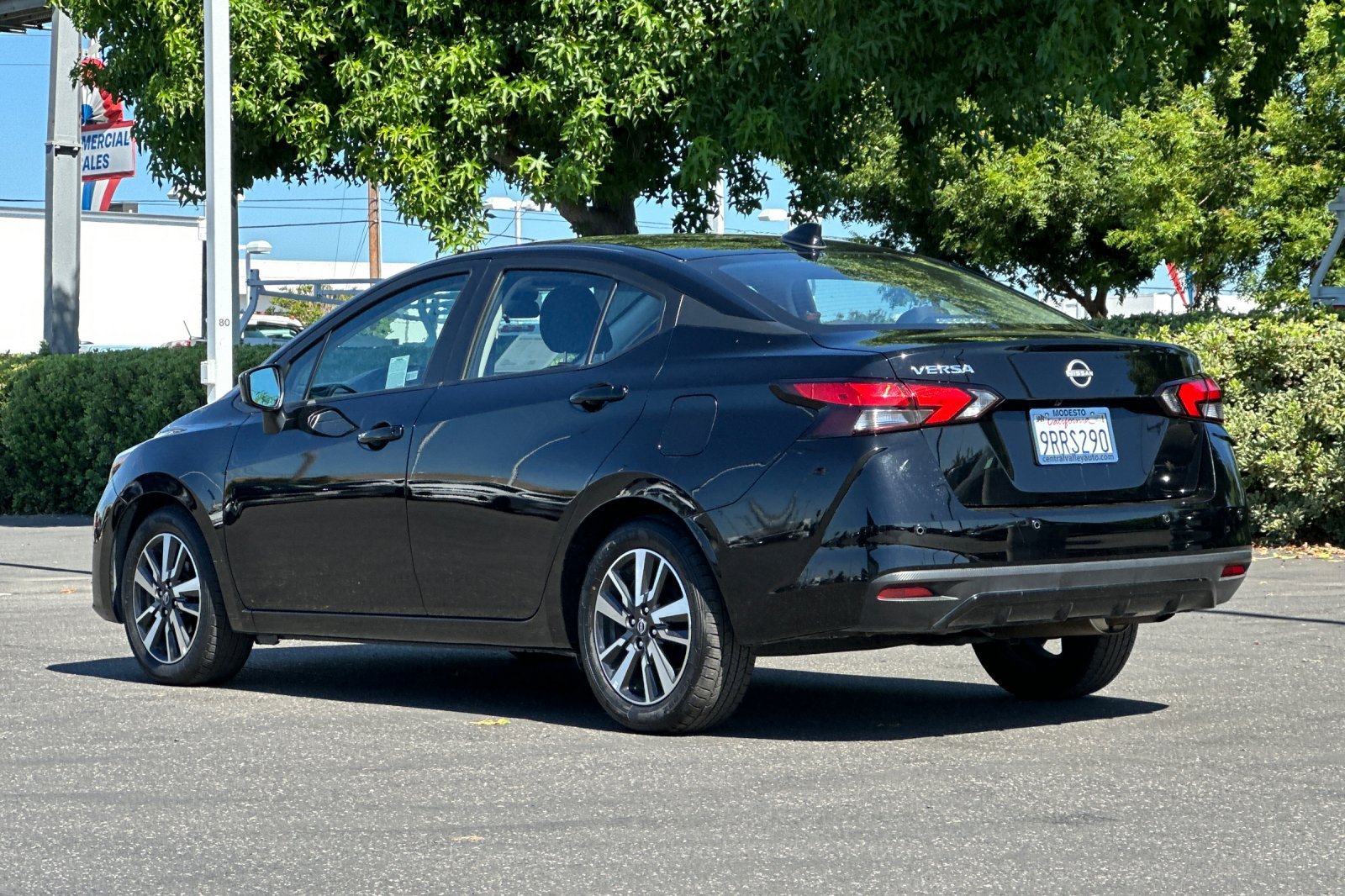 Certified Used 2025 Super Black Nissan SV image 6