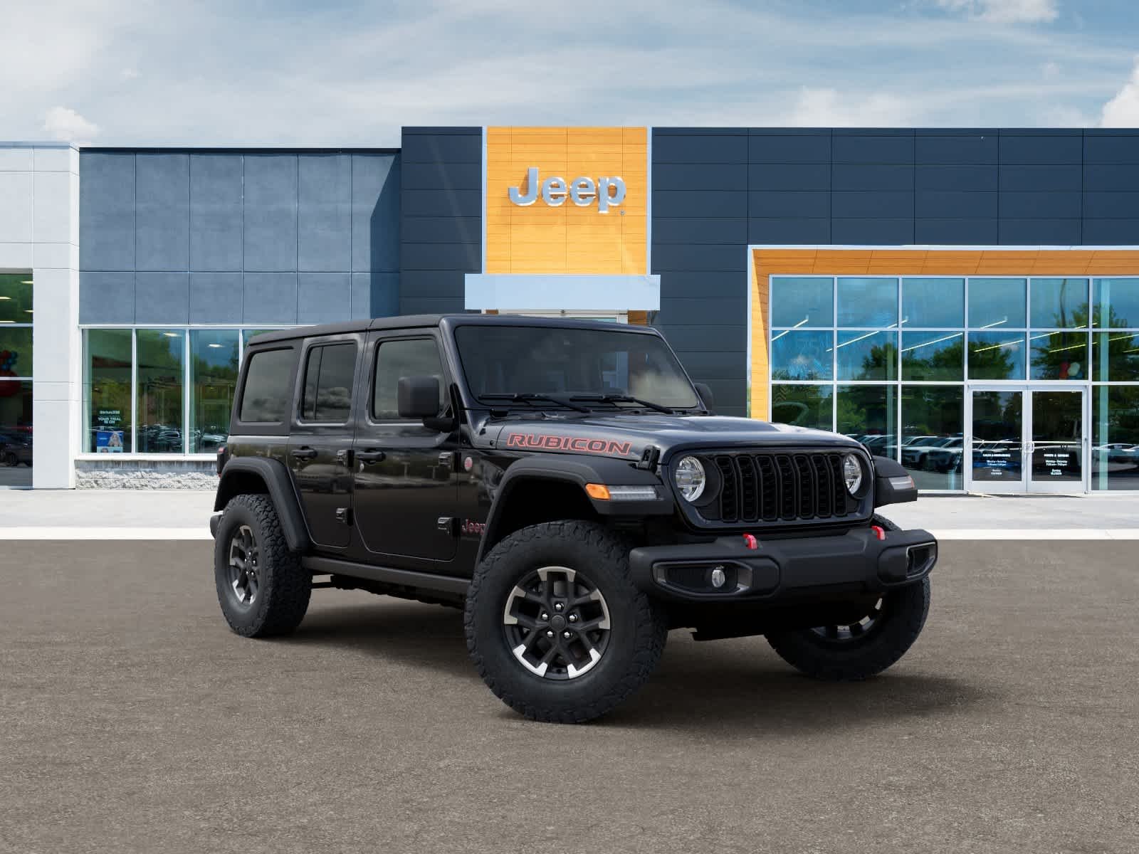 New 2026 Black Clearcoat Jeep Rubicon image 5