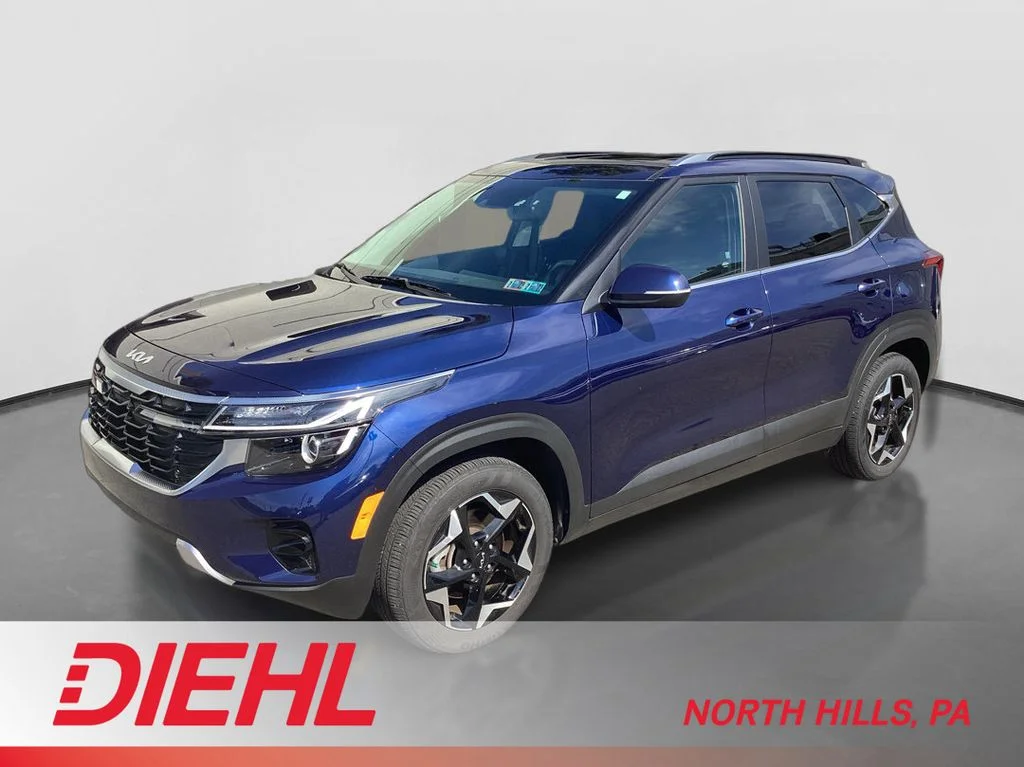 Used 2025 Blue Kia EX image 1