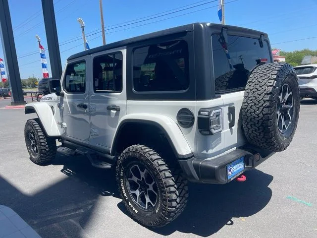 Used 2021 White Jeep Unlimited Rubicon image 5