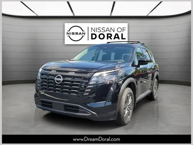 New 2026 Super Black Nissan SV image 1