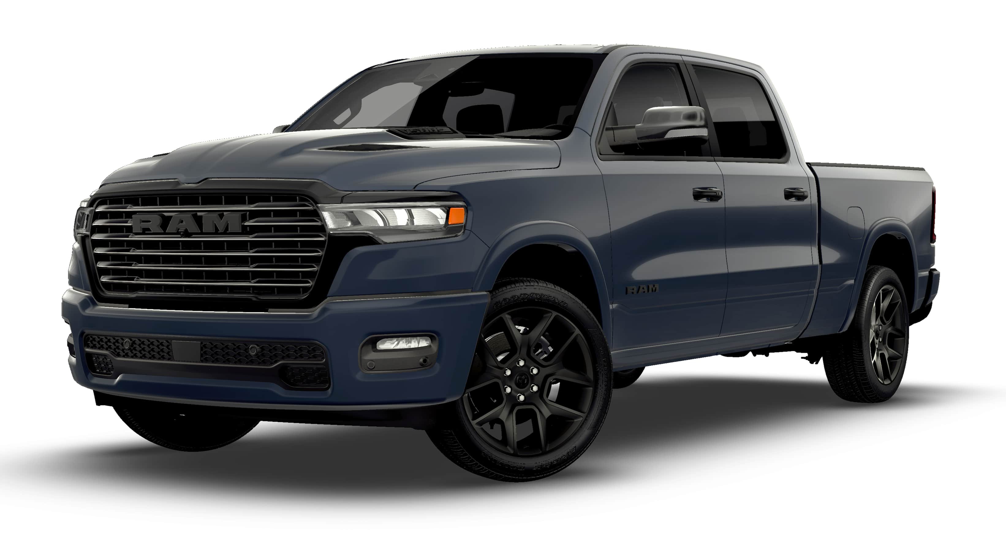 New 2026 Forged Blue Metallic Exterior Paint RAM Laramie image 13
