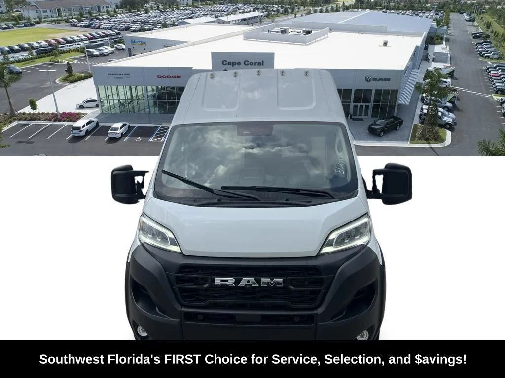 Used 2025 RAM ProMaster EV Step Van Base with VIN 3C6MRWAZ9SE540147 for sale in Cape Coral, FL