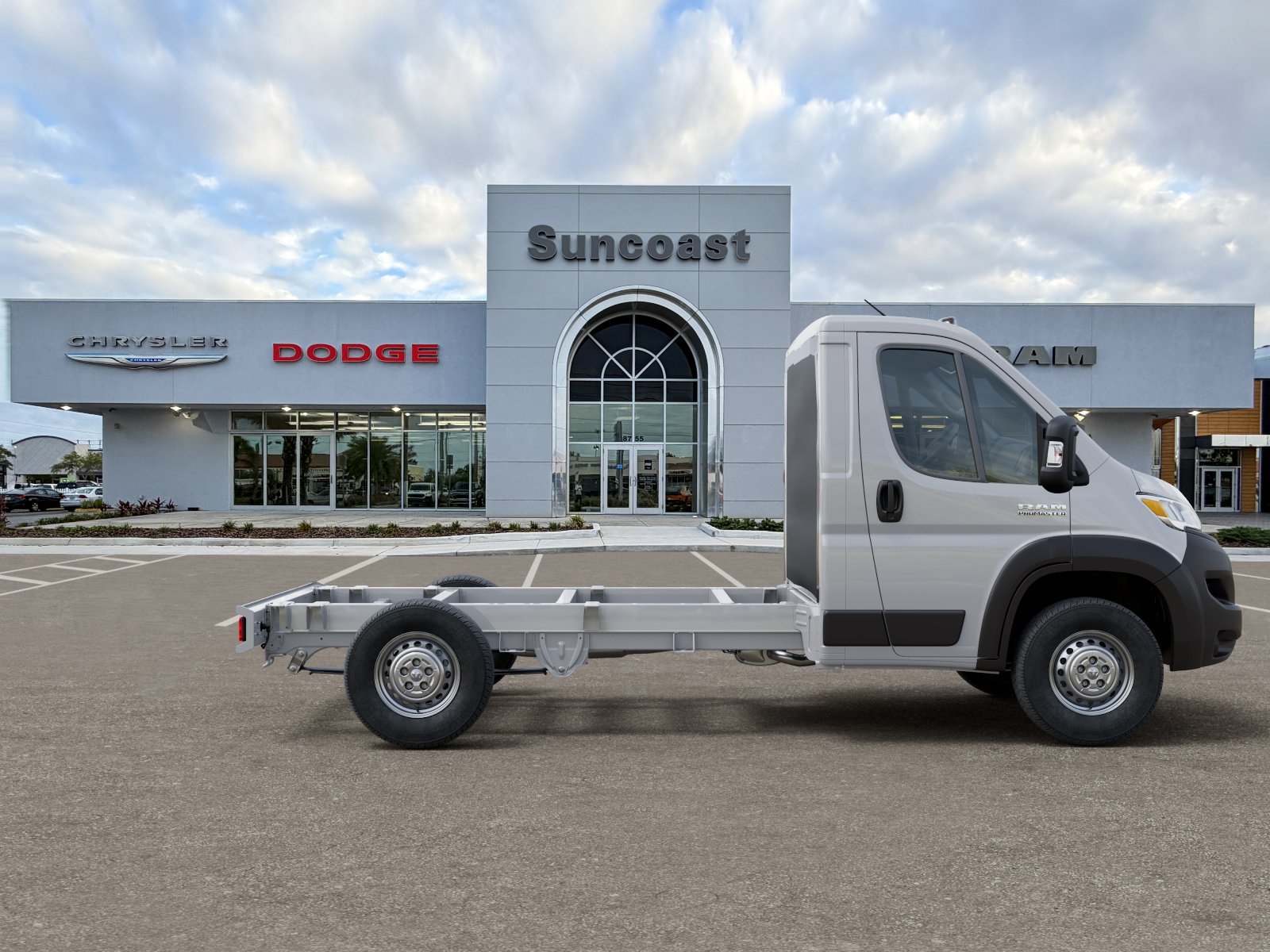 New 2026 Bright White Clearcoat RAM Low Roof image 21