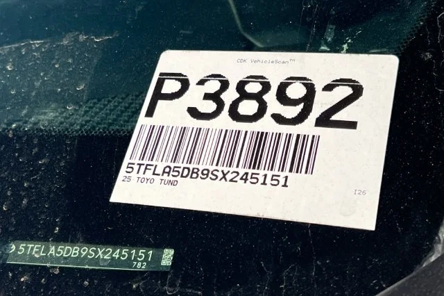 Used 2025 Black Toyota SR5 image 8